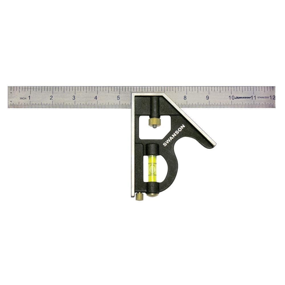 10/$25🦋 Swanson 12" Combination Square with Metric Square